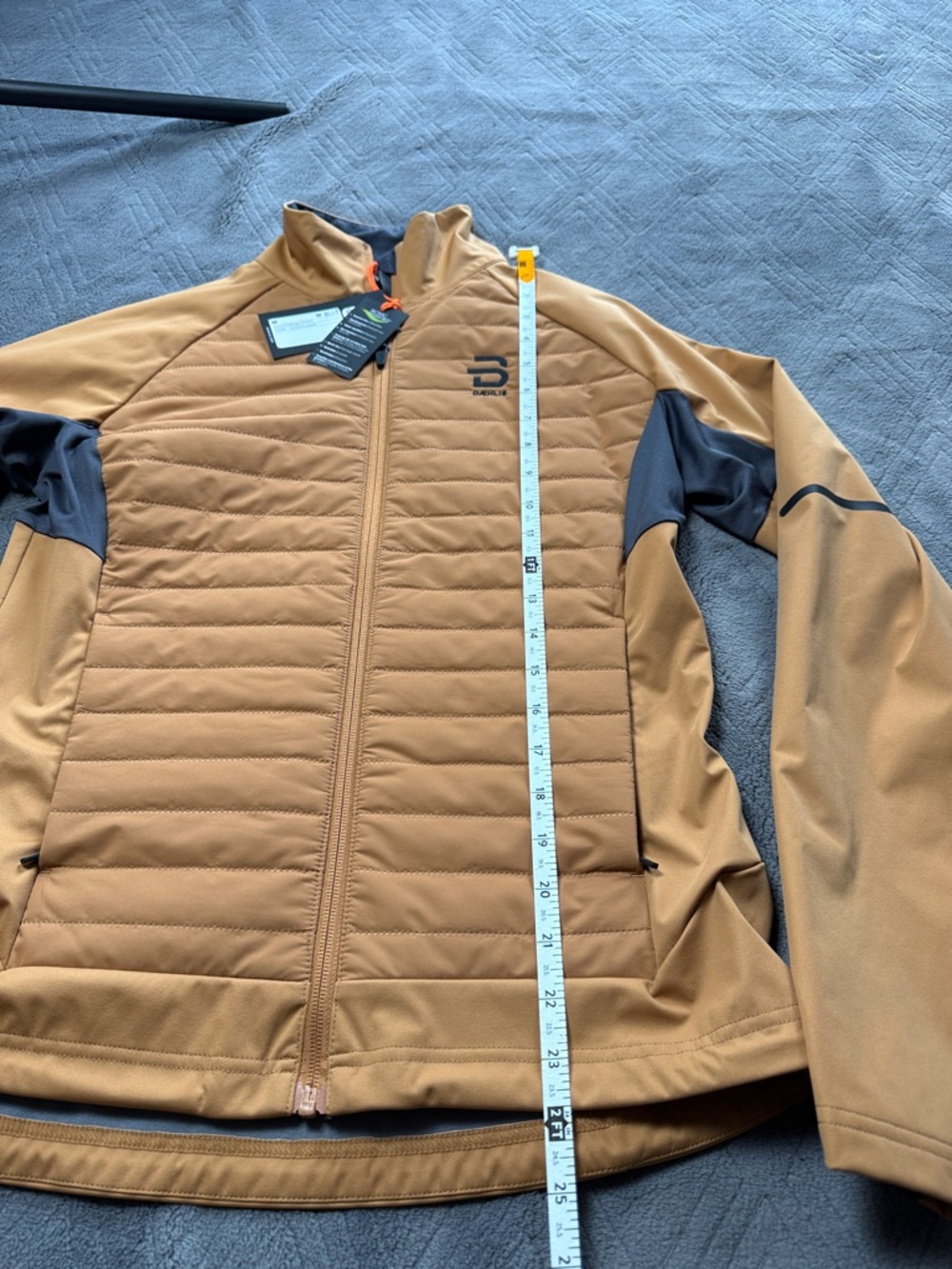 NWT Bjorn Daehlie Women Jacket Challenge 3.0 Sunbaked Medium 334092 - Picture 8 of 13